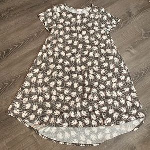 LuLaRoe Mickey Carly swing dress size S